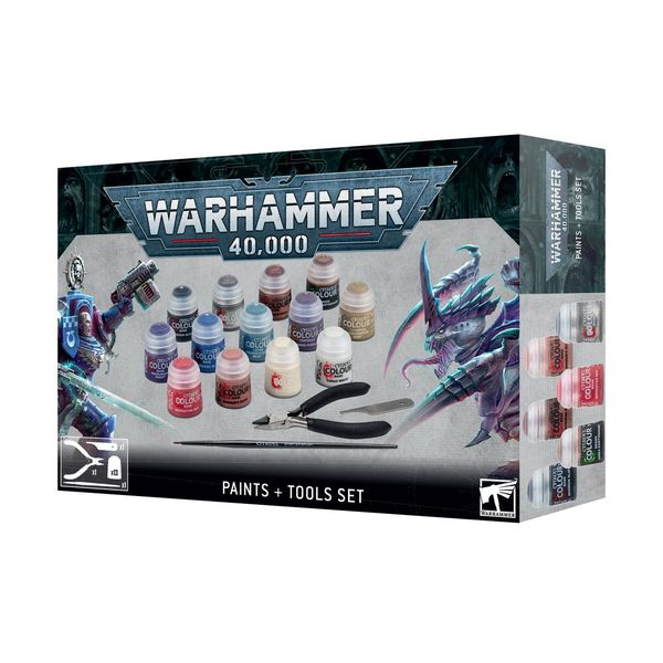 Bilde av 40K PAINTS+TOOLS CAN/POL/FIN/SWE/DEN/NOR