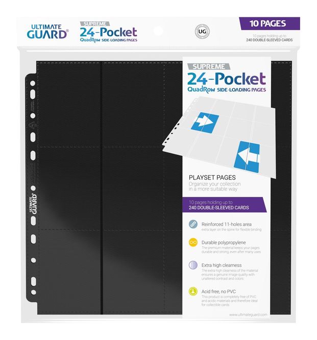 Hovedbilde Ultimate Guard 24-Pocket QuadRow Pages ...