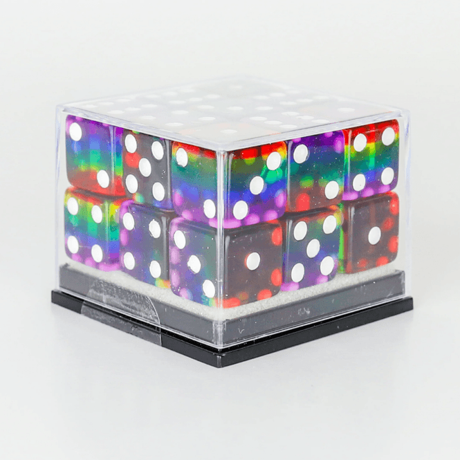Hovedbilde Sirius Dice: D6 Set 12mm (18 stk)