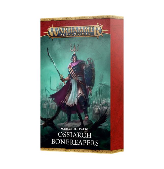 Hovedbilde WARSCROLL CARDS: OSSIARCH BONEREAPERS (ENG)
