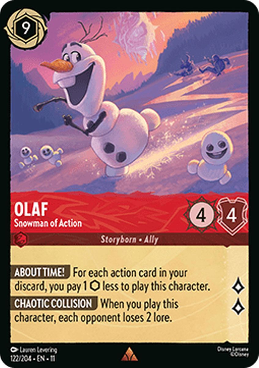 Olaf - Snowman of Action