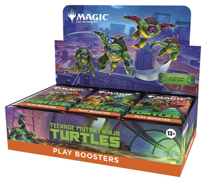 Hovedbilde Teenage Mutant Ninja Turtles Play Booster Display
