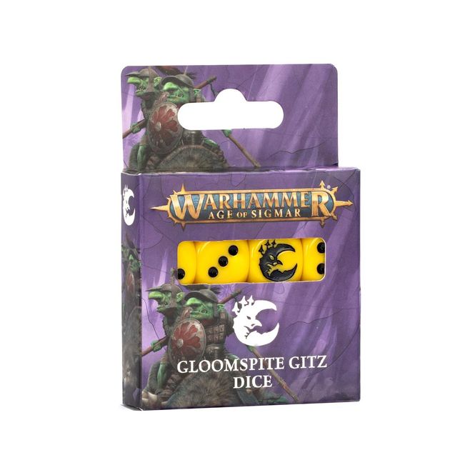 Hovedbilde AGE OF SIGMAR: GLOOMSPITE GITZ DICE