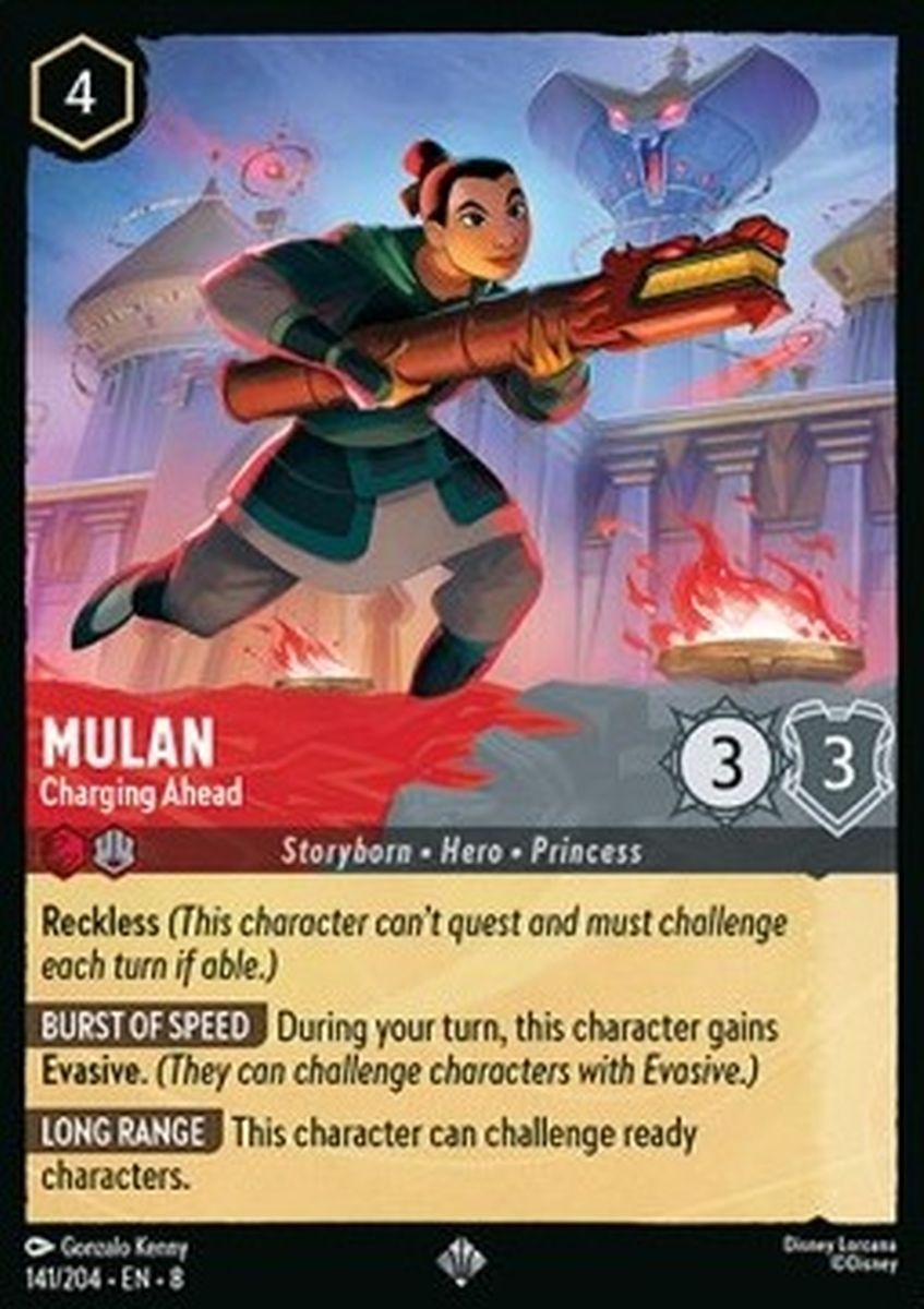 Mulan - Charging Ahead (foil)